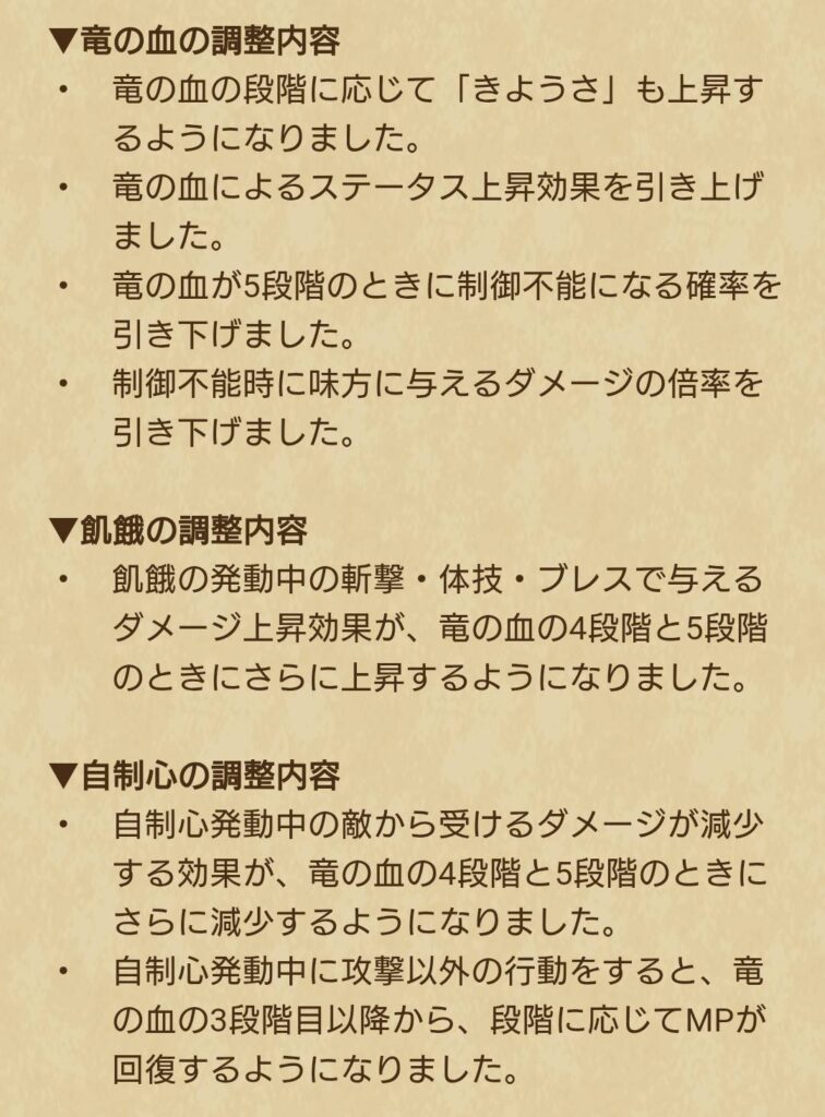 調整内容
